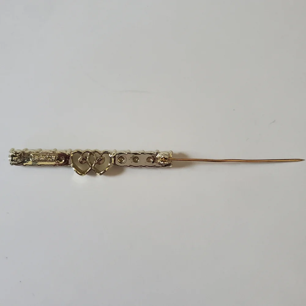 Vintage Sarah Coventry Brooch Pin Costume Jewelry Faux Pearls 50s 60s Retro